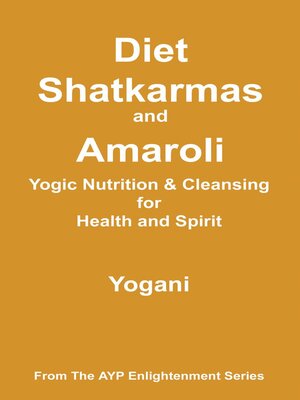 cover image of Diet, Shatkarmas and Amaroli